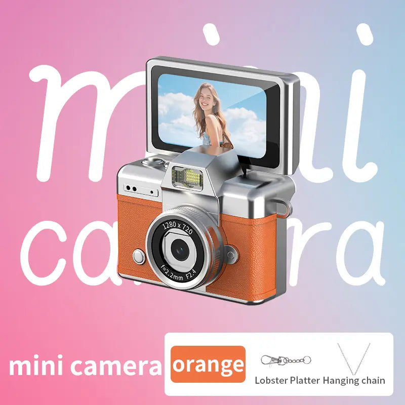 Mini Keychain Camera - Pocket-Size Design For Everyday Snapshots