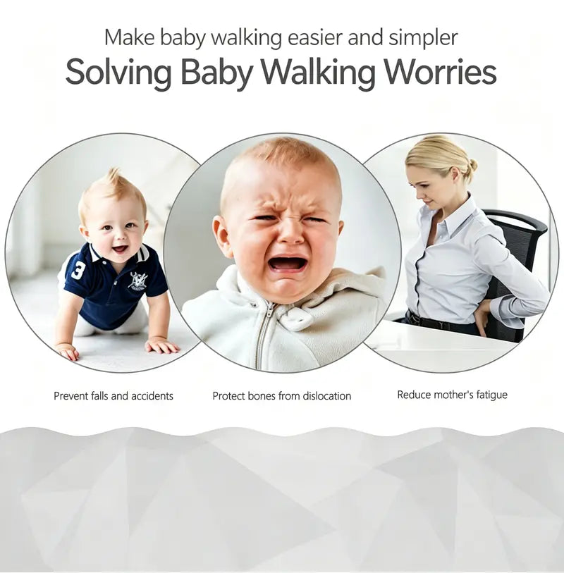 Hands-Free Back Pain Relief Baby Walking Harness Helper