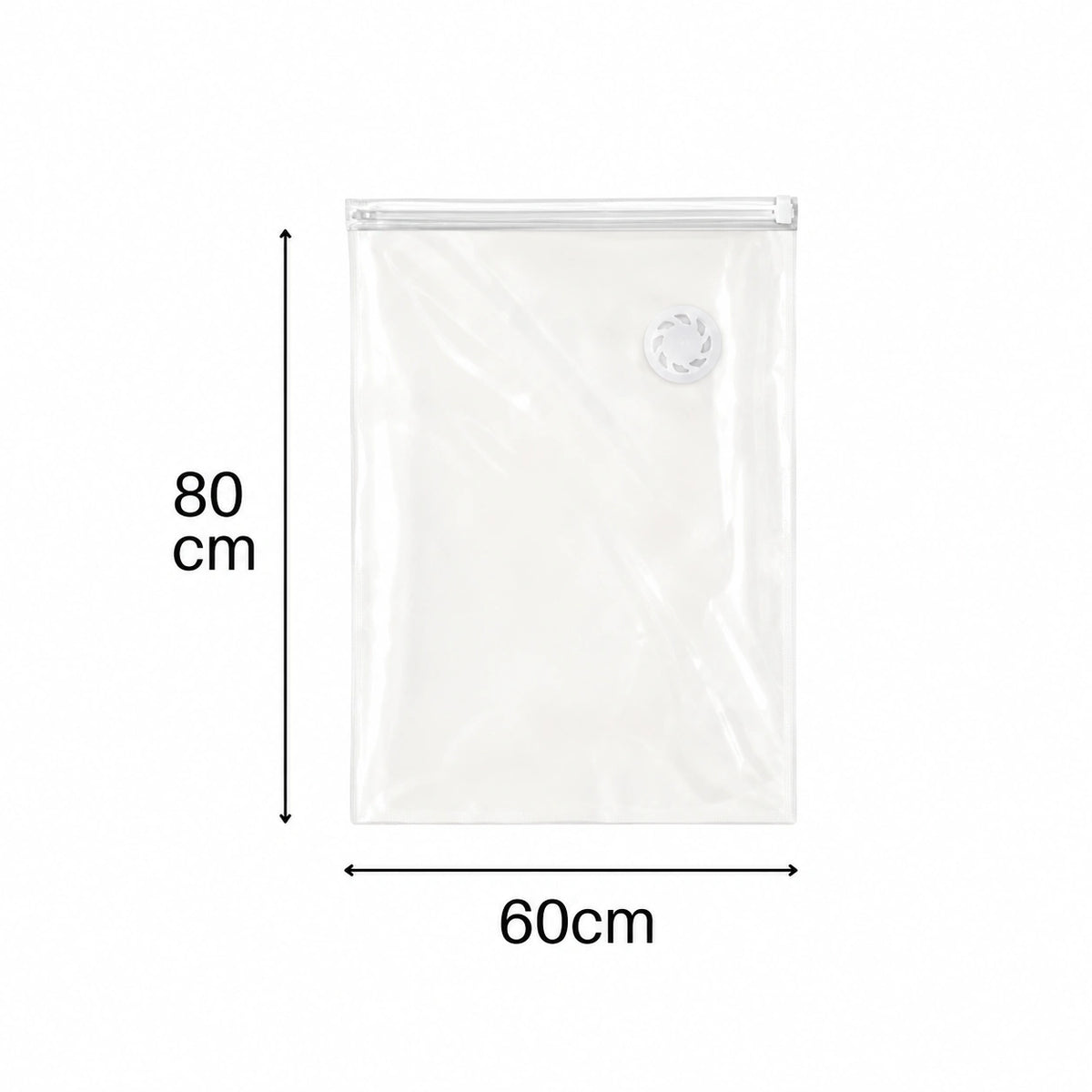 Mixshop Premium Pumpless Travel Vacuum Bag