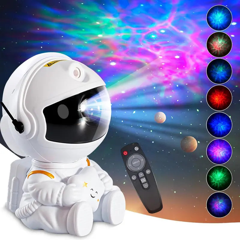 Astronaut Galaxy Star Projector with Remote Control