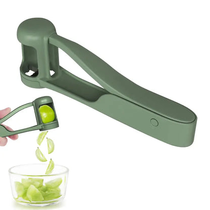 Toddler Snack Cutter - One Press Quarter Cutting For Easy Snack Prep