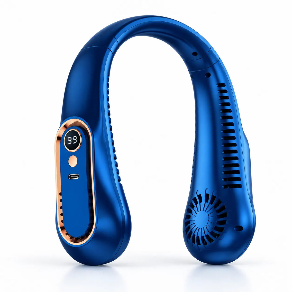 Portable Neck Fan - 5-Speed Hands-Free Cooling For Hot Days
