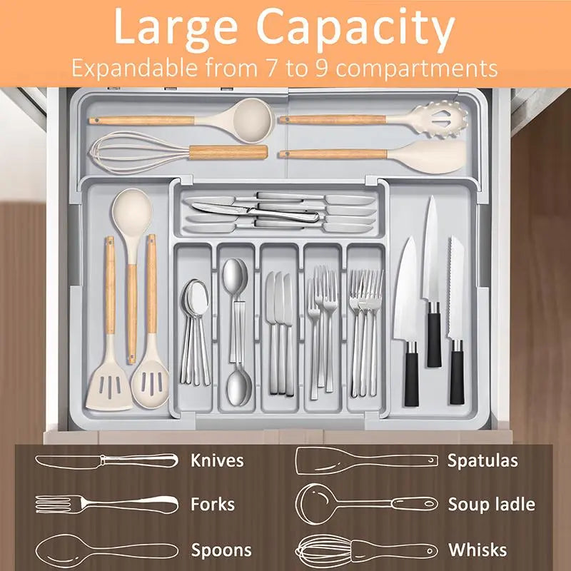 Finally, A Silverware Organizer That Fits Your Drawer
