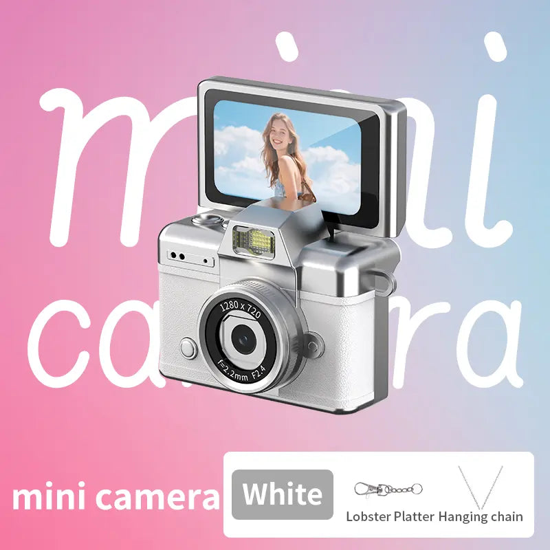 Mini Keychain Camera - Pocket-Size Design For Everyday Snapshots