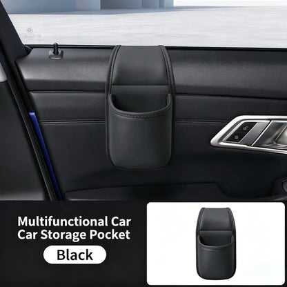 Instant Leather Car Door Storage Pocket Organizer