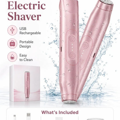 Painless Dual-Head Women Electric Shaver for Flawless Smooth Skin