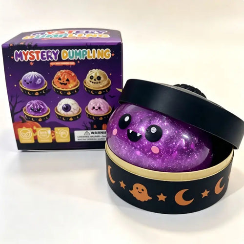 Halloween Mystery Jelly Dumpling Squishy Buns Set for Instant Stress Relief