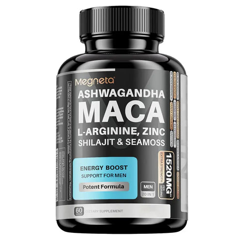 Men's Daily Vitality Formula - 20-In-1 Herbal Nutrient Blend For Energy & Stamina Support