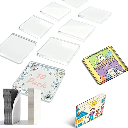 Magnetic Photo Frames - Peel & Stick Acrylic For Personalized Memories