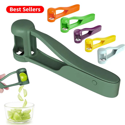 Toddler Snack Cutter - One Press Quarter Cutting For Easy Snack Prep