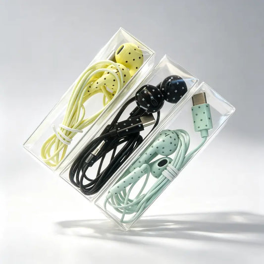 Type-C Wired Earbuds - Heavy Bass Sound For Everyday Listening