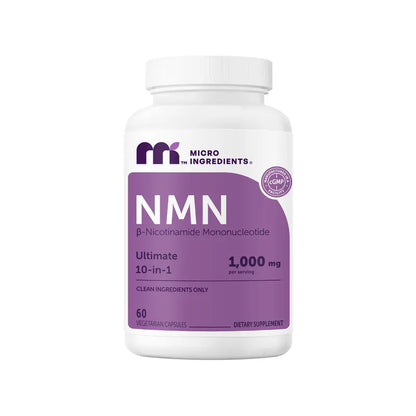 NMN Complex Capsules - 10-in-1 Daily Formula for NAD+ Support