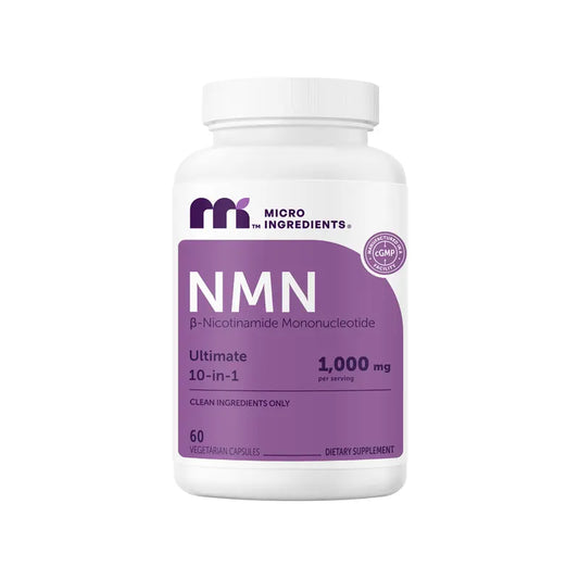 NMN Complex Capsules - 10-in-1 Daily Formula for NAD+ Support