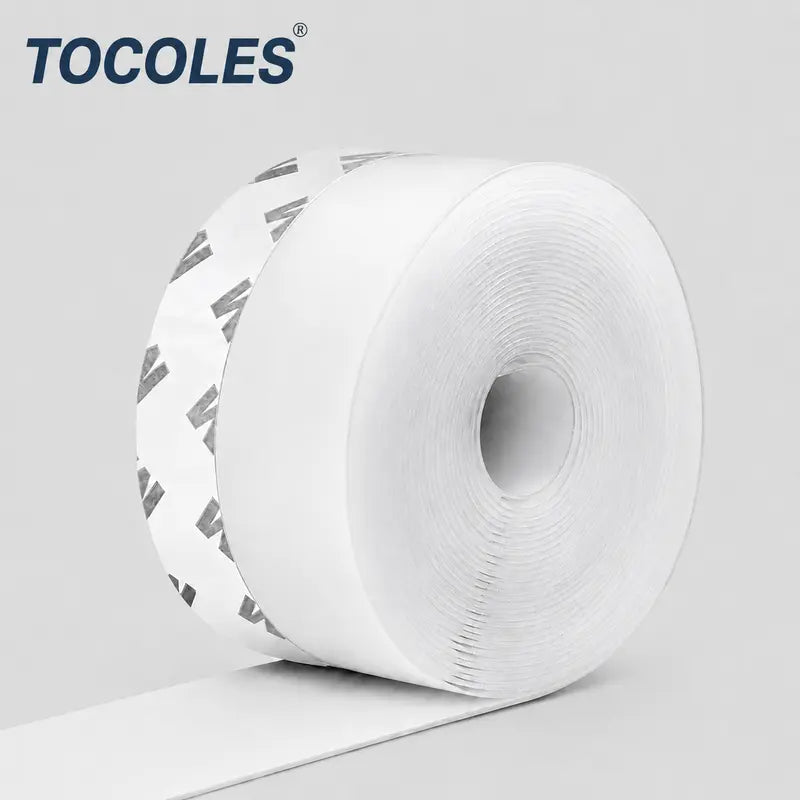 Adhesive Weather Stripping - Peel & Stick Seal for Door & Window Gaps