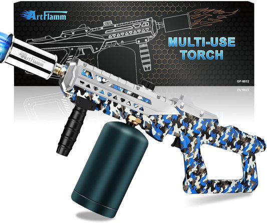 Powerful Propane Torch Flamethrower with Instant Piezo Ignition