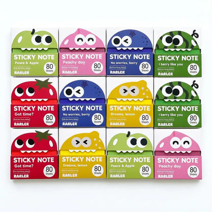 Cute Pull-Out Sticky Notes - Fun Transparent Design For Smarter Notes & Creative Organization