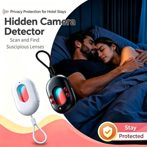 Hidden Camera Detector - Infrared Lens Scanning for Travel Privacy