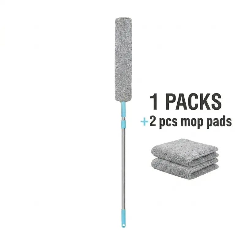 Reach Anywhere Reachable: Flexible Long-Handle Microfiber Duster