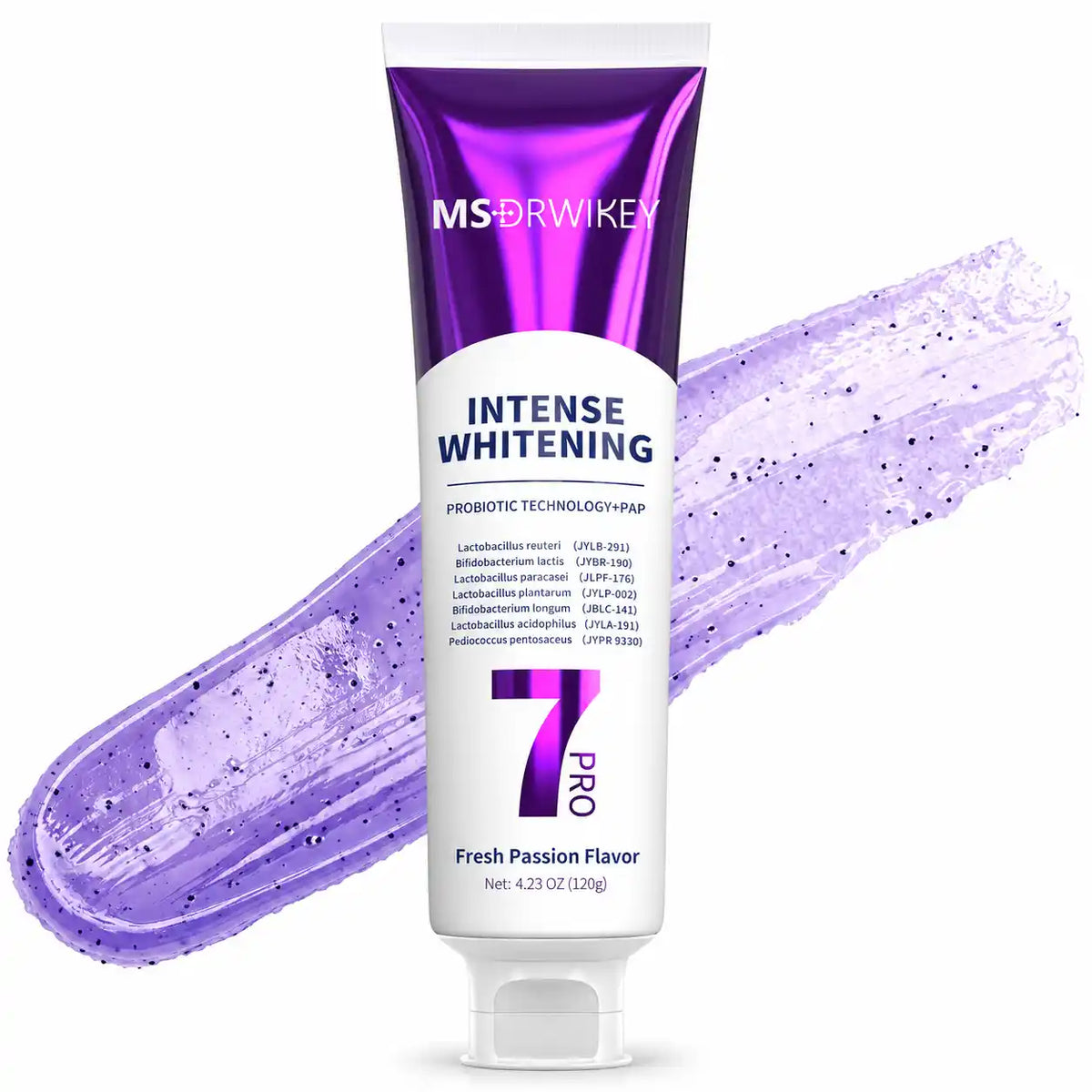 Purple Whitening Toothpaste – 7-Probiotic Formula For A Brighter, Fresher Smile
