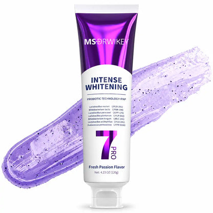 Purple Whitening Toothpaste – 7-Probiotic Formula For A Brighter, Fresher Smile