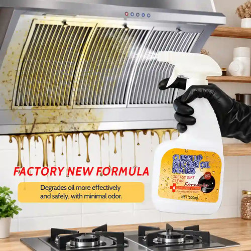 Kitchen Grease Remover - Spray & Wipe Away Tough Grease