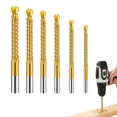 Ultimate Titanium Coated HSS Drill & Saw Bits Set