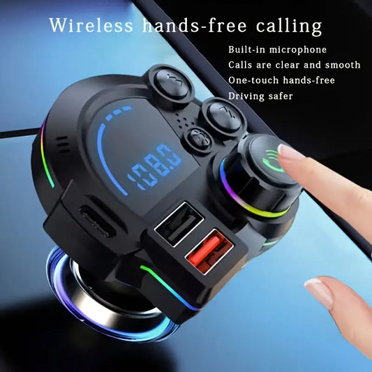 Crystal-Clear Hands-Free Calling & Fast Dual Car Charger