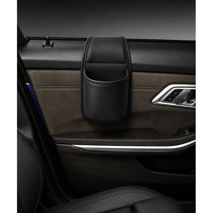 Instant Leather Car Door Storage Pocket Organizer