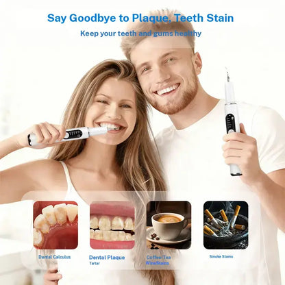Ultrasonic Dental Cleaner - Sonic Vibration Technology For A Cleaner, Fresher Smile