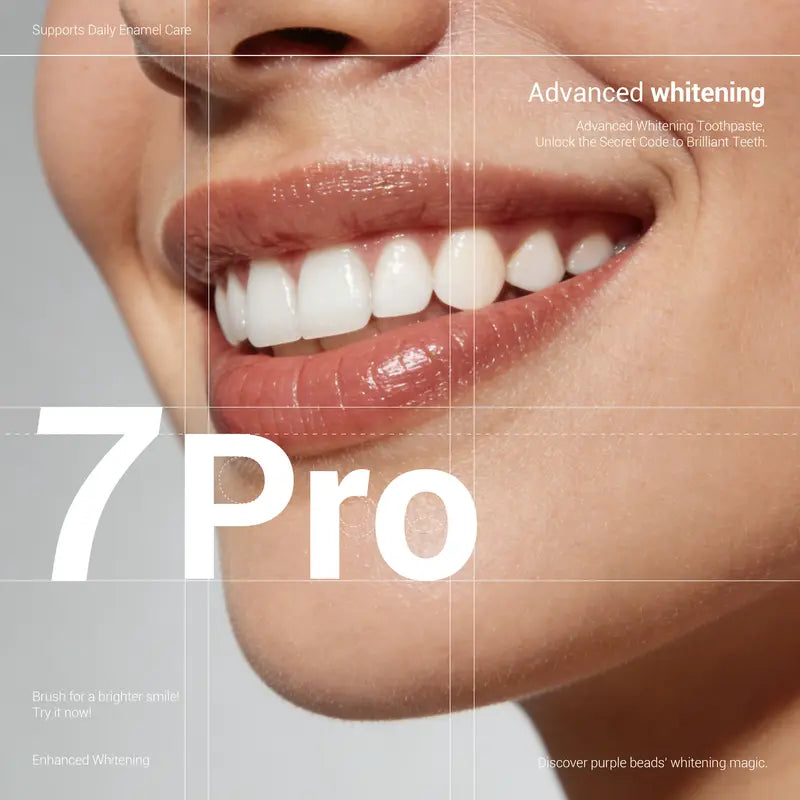 Purple Whitening Toothpaste – 7-Probiotic Formula For A Brighter, Fresher Smile
