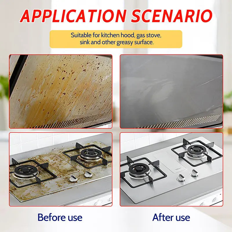 Kitchen Grease Remover - Spray & Wipe Away Tough Grease
