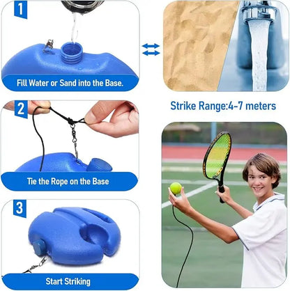 Solo Tennis Trainer – Automatic Rebound System For Partner-Free Practice