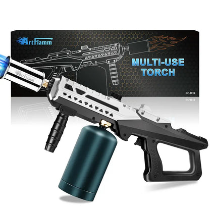 Powerful Propane Torch Flamethrower with Instant Piezo Ignition