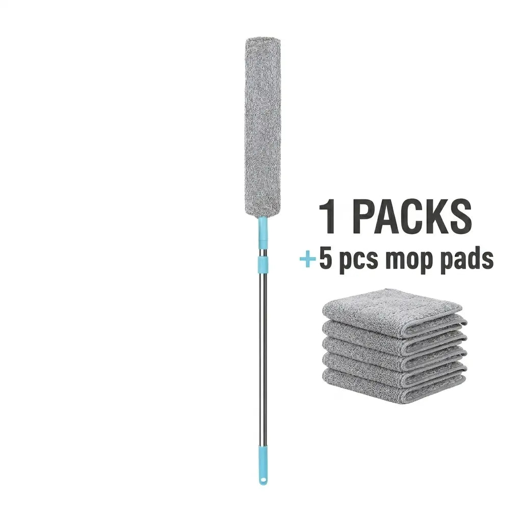 Reach Anywhere Reachable: Flexible Long-Handle Microfiber Duster