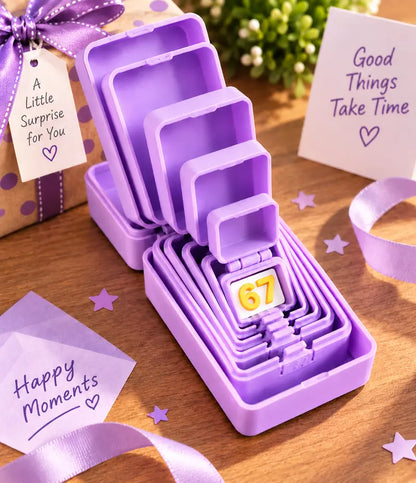 Multi-Layer Surprise Gift Box - Endless Unboxing Fun for Epic Reactions