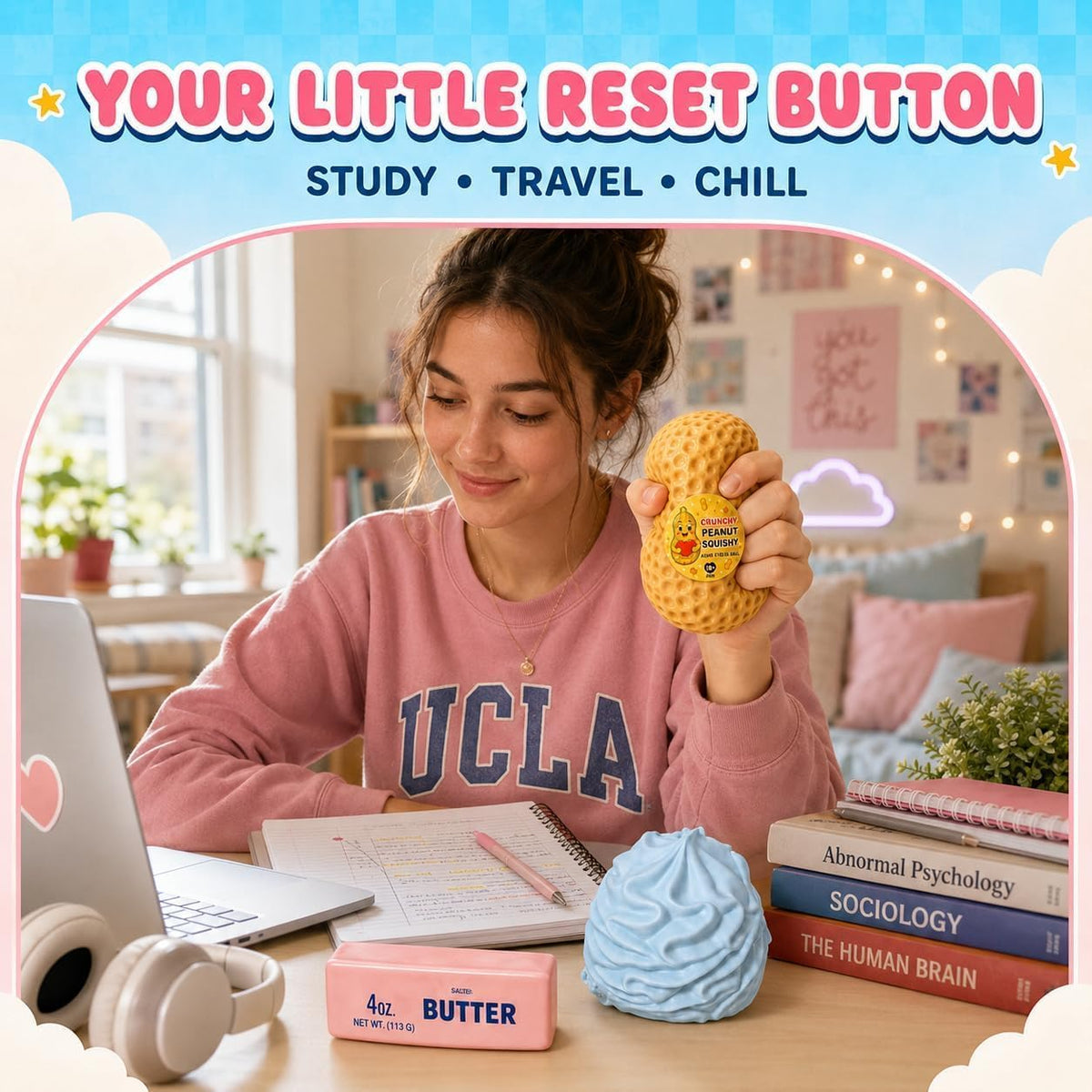 Crunchy ASMR Squishy Set - Block-Filled Sensory Toys for Satisfying Squeeze & Crunch