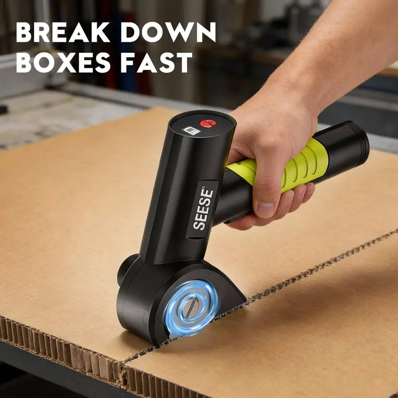 Cut Anything Effortlessly: Cordless Electric Scissors for Heavy-Duty Fabric & Cardboard