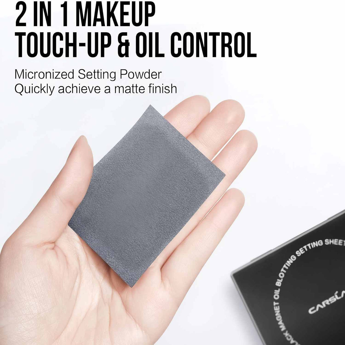 2-in-1 Oil Blotting Setting Sheets - Blot & Set For A Fresh Matte Look