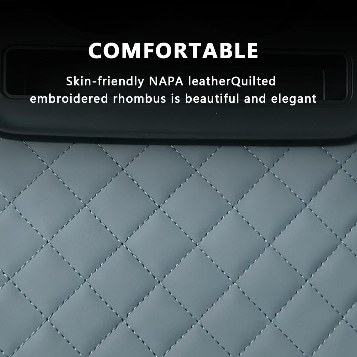 Car Armrest Organizer - 4-in-1 Raised Design For A More Comfortable Drive