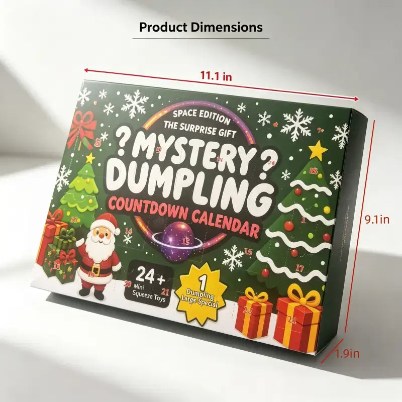 Christmas Squishy Advent Calendar – 24 Daily Mochi Surprises for Holiday Fun