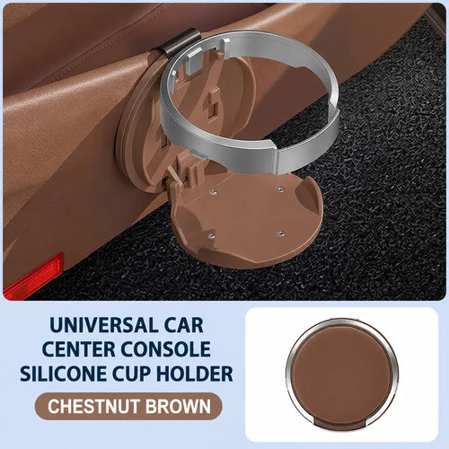 Foldable Car Cup Holder - Adjustable Design for Extra Drink Storage