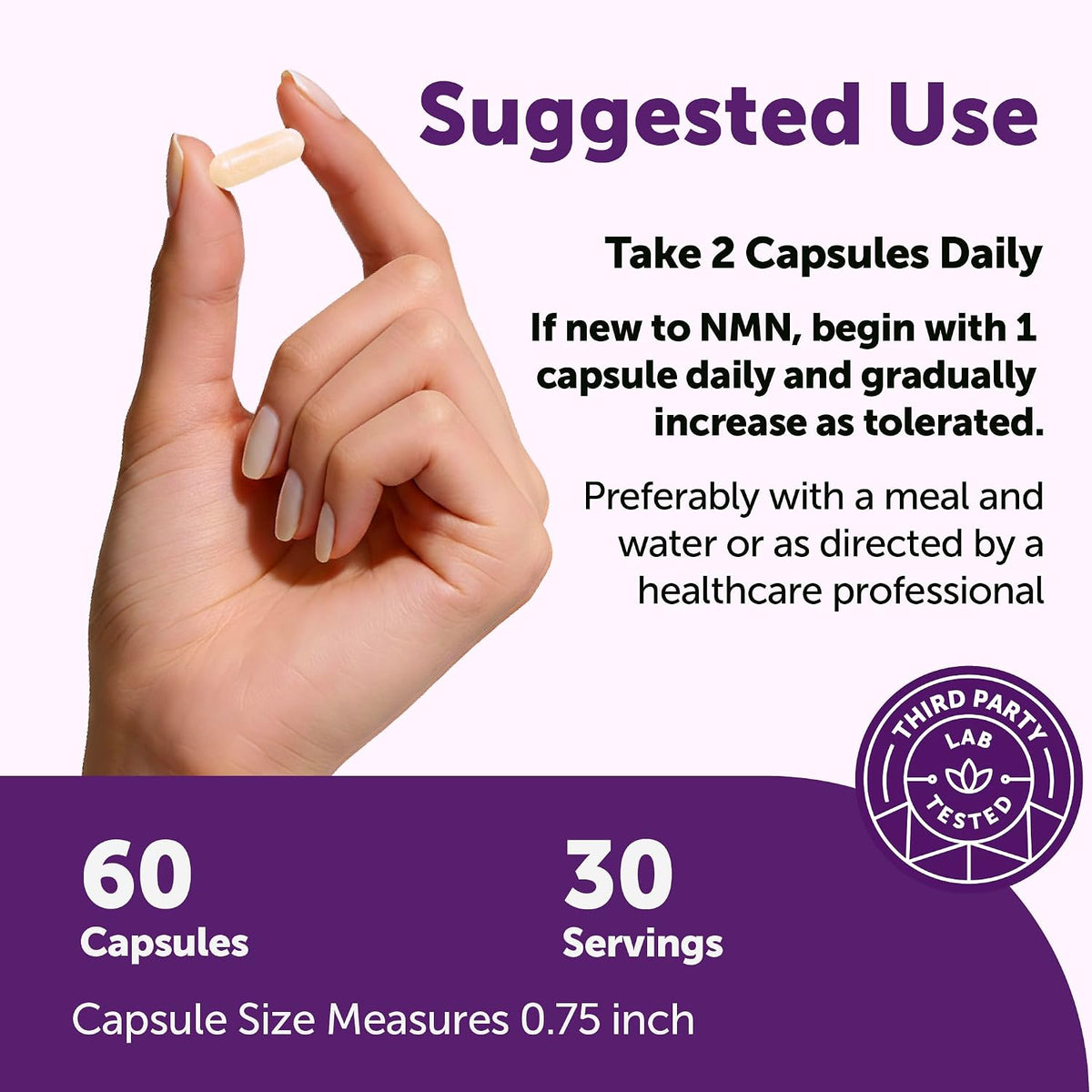 NMN Complex Capsules - 10-in-1 Daily Formula for NAD+ Support