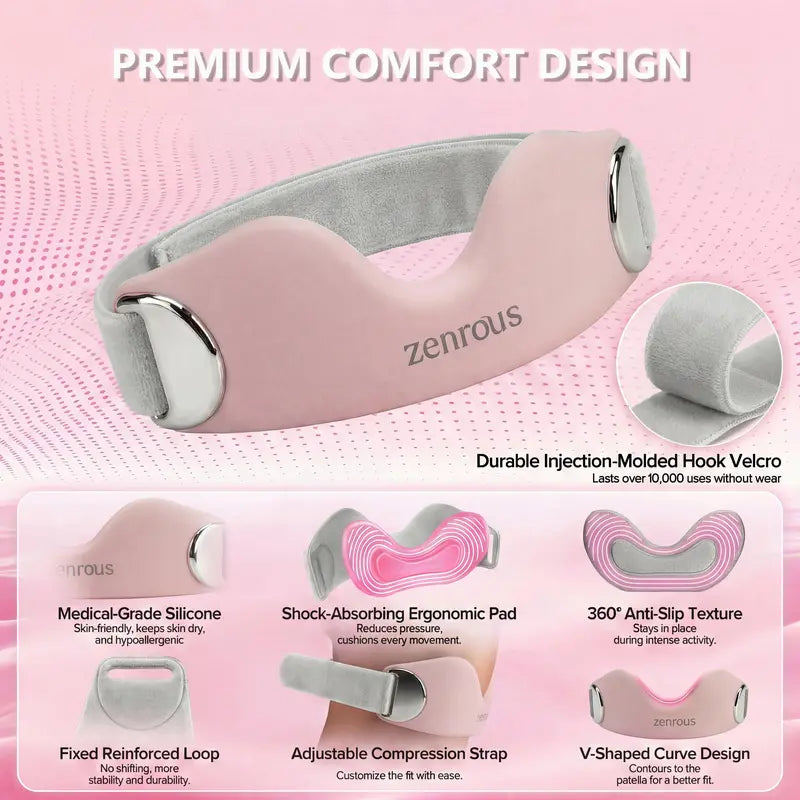 Patellar Knee Straps - Adjustable Support For Active Movement