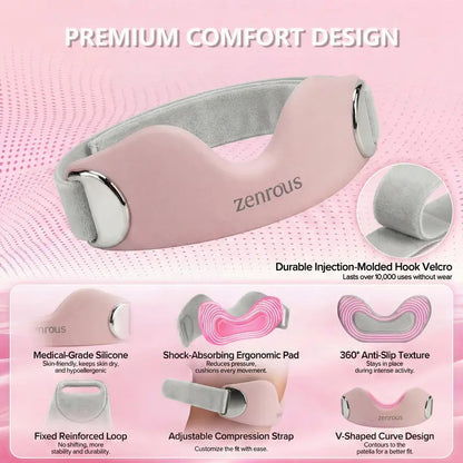 Patellar Knee Straps - Adjustable Support For Active Movement
