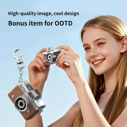 Mini Keychain Camera - Pocket-Size Design For Everyday Snapshots