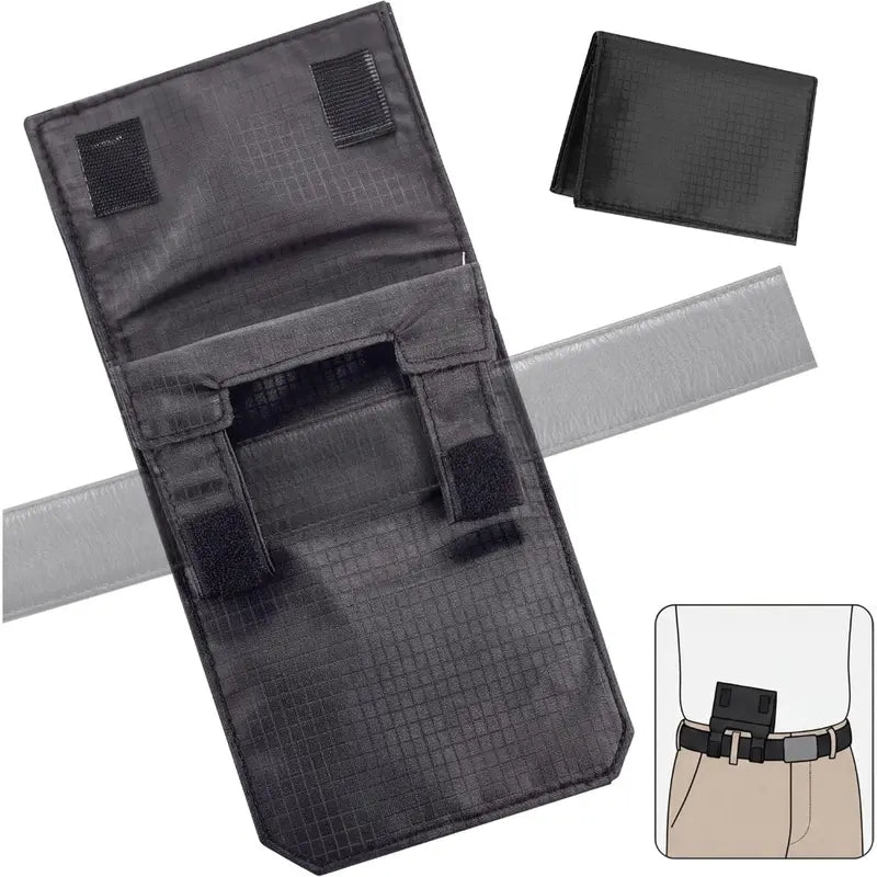Anti-Theft Passport Pouch - Slim Hidden Storage for Safer Travel