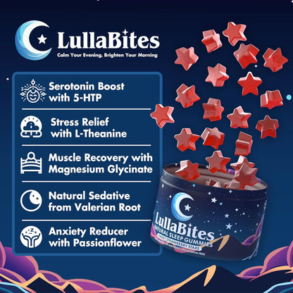 Sleep Gummies - Melatonin-Free Relaxation Blend For Restful Nights