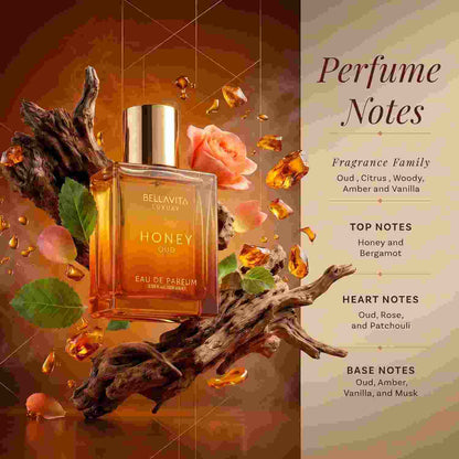 Luxurious Long-Lasting Honey Oud Eau De Parfum