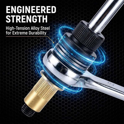Heavy-Duty Hand Rivet Nut Tool Kit - Fast & Effortless Thread Fastening