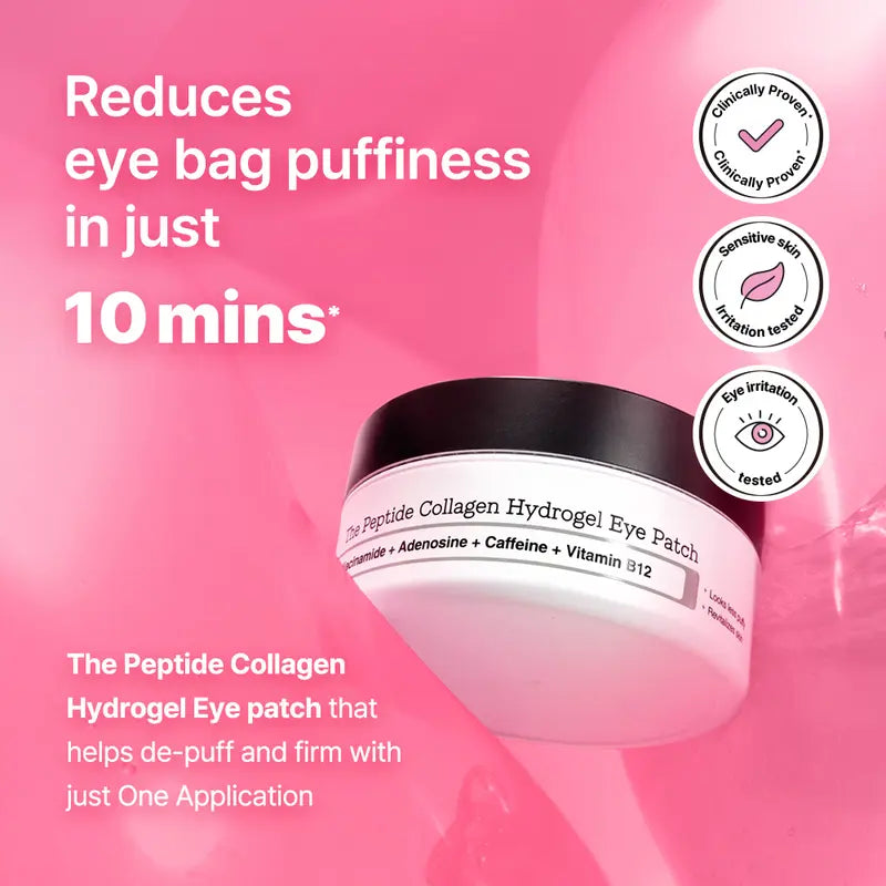 3-Step Hydrogel Skincare Kit - Peptide Care For Hydrated, Radiant-Looking Skin